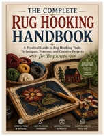 The Complete Rug Hooking Handbook: A Practical Guide to Rug Hooking Tools, Techniques, Patterns, and Creative Projects for Beginners B0H1X67VHJ Book Cover
