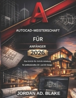 AutoCAD-Meisterkurs für Anfänger 2026: Eine Schritt-für-Schritt-Anleitung für professionelles 2D- und 3D-Design (German Edition) B0GDTYJJKN Book Cover