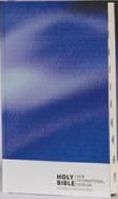 Holy Bible: New International Version (NIV) Anglicised Thin Line, Indexed, Jesus Titles Blue Cover B00A8AUOUI Book Cover