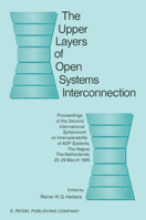 The Upper Layers of Open Systems Interconnection 9027724474 Book Cover