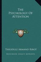 Psychologie de l'attention 1015842518 Book Cover