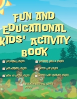 Fun and Educational Kids Activity Book B0CLW3T82V Book Cover