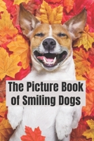 The Picture Book of Smiling Dogs: A Calming Print Book for Seniors with Dementia - Caregiving Present & Gift for Alzheimer's Patients B092P9NWQ9 Book Cover