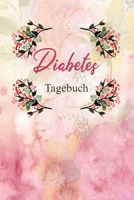 Diabetes Tagebuch: 2 Jahre Täglich Blutzucker & Blutdruck Werte notieren, Vor-Nach (Frühstück, Mittagessen, Abendessen, Schlafenszeit) (German Edition) B084Z42FP1 Book Cover