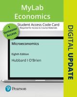 Mylab Economics with Pearson Etext -- Access Card -- For Microeconomics 0135952956 Book Cover