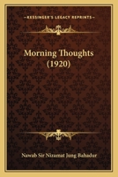 Morning Thoughts 0548760500 Book Cover