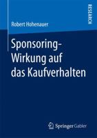 Sponsoring-Wirkung Auf Das Kaufverhalten 3658155728 Book Cover