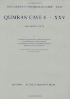 Qumran Cave 4-XXXV: Halakhic Texts (Discoveries in the Judaean Desert) 0198270062 Book Cover