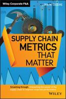 Supply Chain Metrics That Matter 1118858115 Book Cover