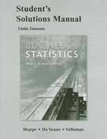 Student Solutions Manual for Business Statistics 032150691X Book Cover