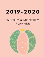 2019 - 2020 Weekly and Monthly Planner: Calendar Schedule + Organizer Inspirational Quotes (2019-2020 Academic Planners 1702209121 Book Cover