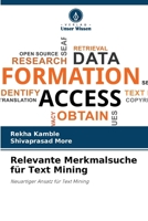Relevante Merkmalsuche für Text Mining 6207407512 Book Cover