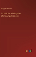Zur Kritik der Schellingschen Offenbarungsphilosophie 3368672614 Book Cover