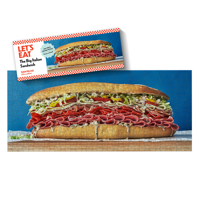 The Big Italian Sandwich Puzzle (Based on A Recipe from the Grossy Pelosi Cookbook Let's Eat!) 145495793X Book Cover