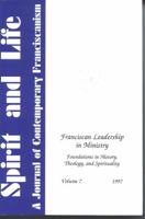 Franciscan Leadership in Ministry: Foundations in History, Theology and Spirituality 1576591328 Book Cover