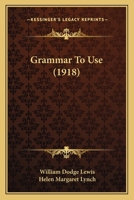 Grammar to Use B007H1SJNK Book Cover