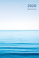 A5 2020 Diary Week To View Paperback Cover With Alternative Design: Deep Blue Sea Year Planner For Business, Office, Home, University, College, School, Appointments, Organizer. 1690972777 Book Cover