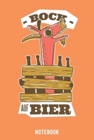 Bock Auf Bier Notebook: A5 Punkteraster Bierbrau Buch, Notizbuch für Biebrauer, Hobbybrauer, Bier Brauen 120 Seiten 6x9 | Organizer Schreibheft Planer zum Ausfüllen (German Edition) 1650144334 Book Cover