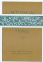The Middle East: A History, Volume 1 0070212317 Book Cover