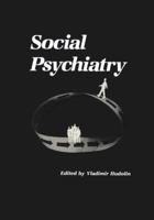 Social Psychiatry 1468445375 Book Cover