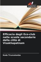 Efficacia degli Eco-club nelle scuole secondarie della città di Visakhapatnam 6209375774 Book Cover