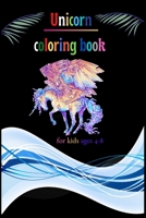 Unicorn coloring book for kids ages 4-8: A Fun Kid Workbook Game For Learning, Coloring, Dot To Dot, Mazes, Word Search and More B08HV8HRS6 Book Cover