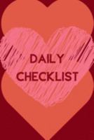 Daily Checklist (6x9inch): Daily Jobs List; Daily Checklist for Organisation; Positive Quotes; Positive Thinking; Love Yourself First; Love Yourself Answer; 6x9inch 1696831717 Book Cover