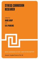 Stress Corrosion Research (Nato Science Series E:) 9028606475 Book Cover