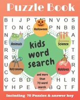 puzzle book Including 70 Puzzles & answer key: Entertain your child for hours with this fun and learning activity book! B08FP3SSL3 Book Cover