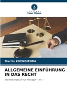 Allgemeine Einführung in Das Recht 6207353242 Book Cover