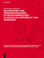 Boudinagen Und Mikroboudinagen Im Metagabbrischen Plagioklas-Amphibolit Von Rosswein: (Sachs. Granulitgebirge) 3112755324 Book Cover