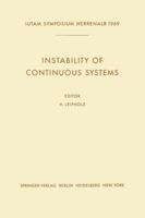 Instability of Continuous Systems: Symposium Herrenalb (Germany) September 8 12, 1969 3642650759 Book Cover