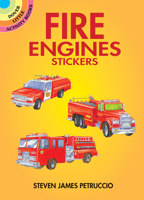 Fire Engines Stickers 0486405028 Book Cover