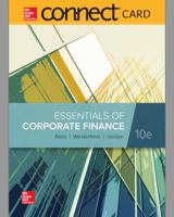 Connect 1-Semester Access Card for Essentials Corporate Finance 1260394697 Book Cover