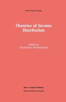 Theories of Income Distribution (Recent Economic Thought) 0898382327 Book Cover