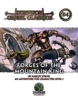 Dungeon Crawl Classics 54: Forges Of The Mountain King 0980129133 Book Cover