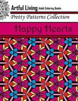 Happy Hearts: Adult Coloring Book 1543087450 Book Cover
