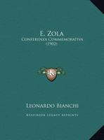 E. Zola: Conferenza Commemorativa (1902) 1162487062 Book Cover