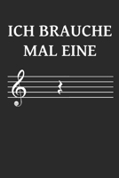 Ich brauche mal eine: Pause. Lustiges Notenheft für alle angehenden Musiker. 100 Seiten Notenpapier DinA5 ohne Hilfslinien. Lineatur 14 1694750884 Book Cover