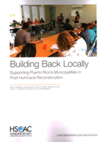 Building Back Locally : Supporting Puerto Rico's Municipalities in Post-Hurricane Reconstruction 1977403158 Book Cover