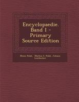 Encyclopaedie. Band I 1022643150 Book Cover