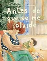 Antes de que se me olvide 8419829684 Book Cover