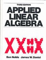 Applied Linear Algebra 0130413437 Book Cover