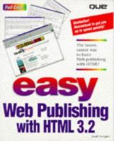 Easy Web Publishing With Html 3.2 (Que Development) 0789711435 Book Cover