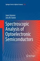 Spectroscopic Analysis of Optoelectronic Semiconductors 3319423479 Book Cover