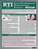 RTI and Socio-Economically Disadvantaged Students 1935609742 Book Cover