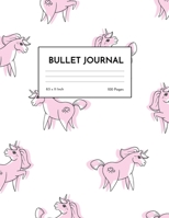 Bullet Journal: Cute Unicorn Dot Grid Notebook - Dotted Note Pad for Kids, Girls, Teens, Tweens, Women - Gifts for Birthday and Christmas | Creative Art 00546 1652676996 Book Cover