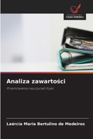 Analiza zawartosci (Polish Edition) 6208591279 Book Cover