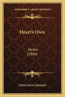 Heart’s Own: Verses 1166565793 Book Cover
