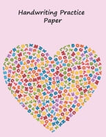 Handwriting Practice Paper: 8.5x11 inches Best Choice ABC Kids, Pink Notebook with Dotted Lined Sheets for K-3 Students, 90 pages, 8.5x11 inches 1698885903 Book Cover
